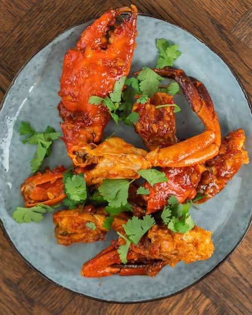 Crab Chilli Fry